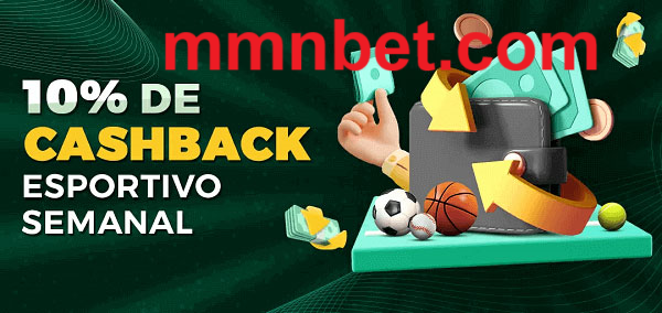 10% de bônus de cashback na mmnbet